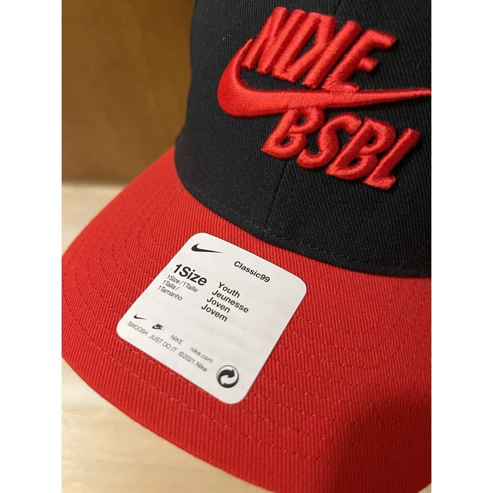 New Boys Nike Baseball Classic99 Youth Hat Cap Swoosh Flex Adjustable‎ Strapback